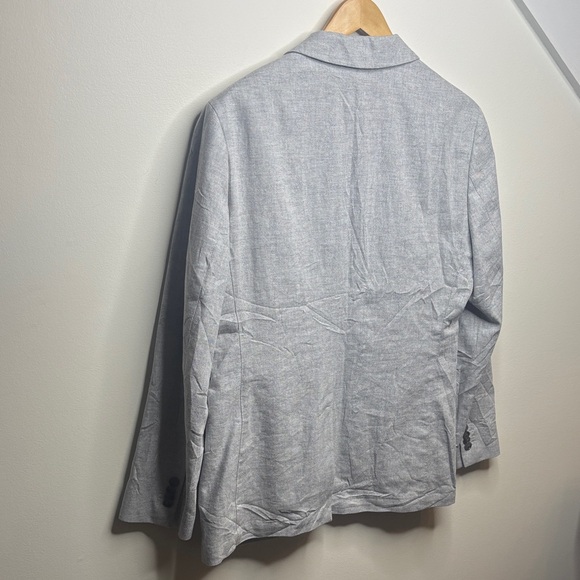 Banana Republic Linen Cotton Blend Slim Tailored Fit Sport Coat - Picture 13 of 16